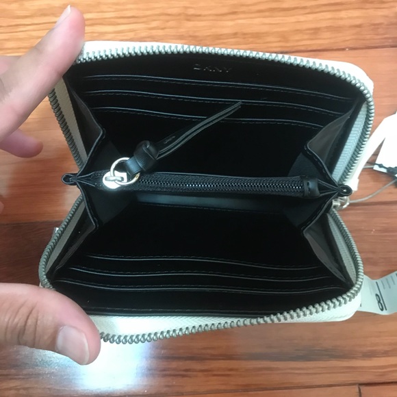 Dkny Bags Dkny Leather Wallet Card Holder Coin Purse Nwt Poshmark